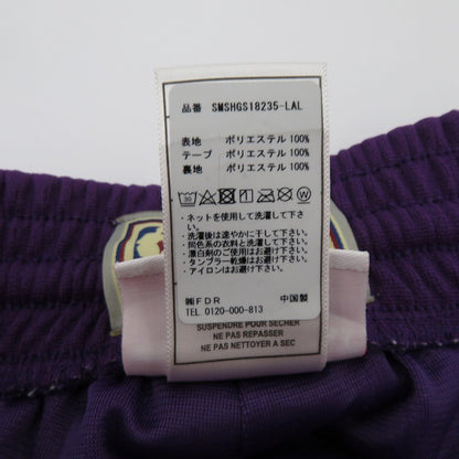 MITCHELL&NESS | ミッシェルアンドネスミッチェルアンドネス NBA SWINGMAN ROAD SHORTS LAKERS 20ss ショートパンツ SMSHGS18235-LAL パープル サイズ：M【瀬戸大橋店】