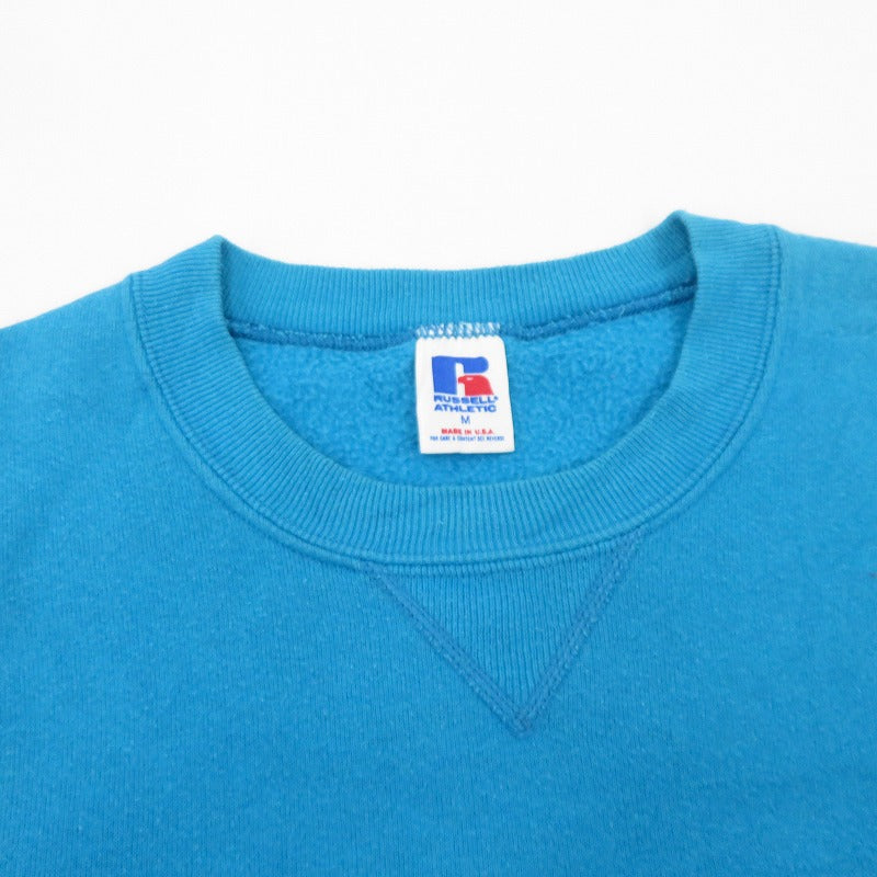 Russell Athletic | ラッセルアスレチック 前V made in USA スウェット ブルー サイズ：M【瀬戸大橋店】