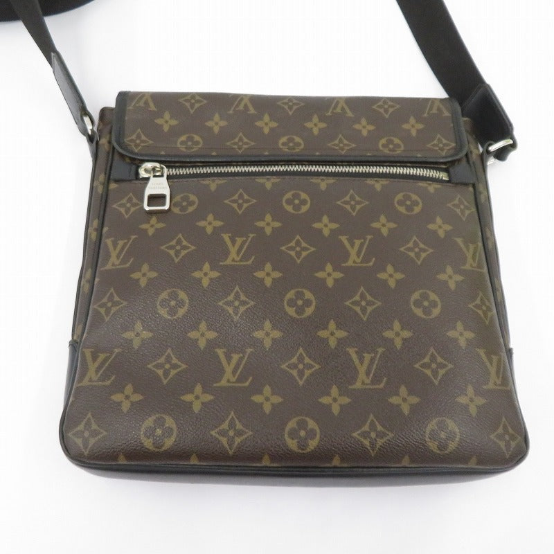LOUIS VUITTON | ルイ・ヴィトン モノグラム マカサー バス MM ショルダーバッグ M56715 ブラウン【瀬戸大橋店】