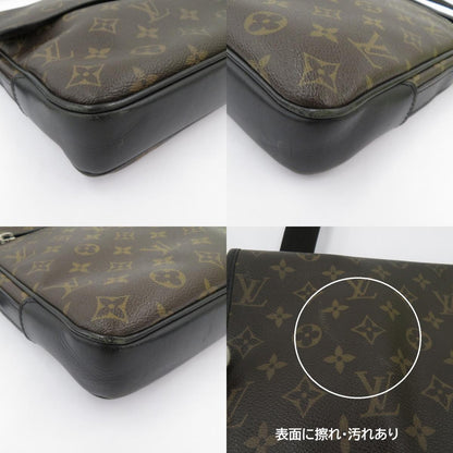 LOUIS VUITTON | ルイ・ヴィトン モノグラム マカサー バス MM ショルダーバッグ M56715 ブラウン【瀬戸大橋店】