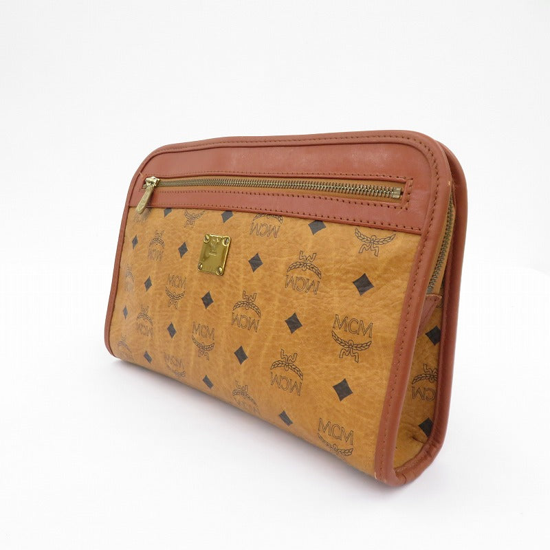 MCM | エム・シー・エム ヴィセトス セカンドバッグ ブラウン【瀬戸大橋店】