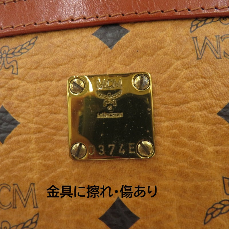 MCM | エム・シー・エム ヴィセトス セカンドバッグ ブラウン【瀬戸大橋店】