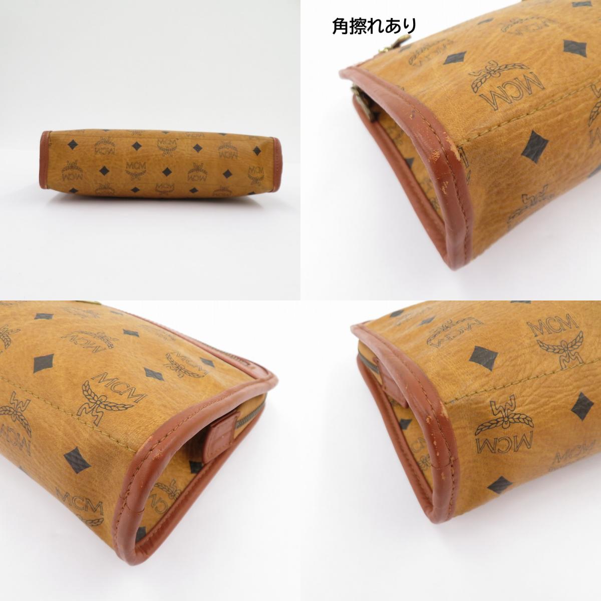 MCM | エム・シー・エム ヴィセトス セカンドバッグ ブラウン【瀬戸大橋店】