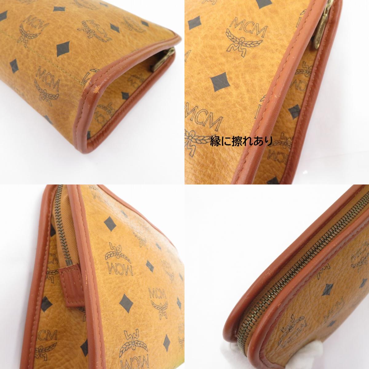 MCM | エム・シー・エム ヴィセトス セカンドバッグ ブラウン【瀬戸大橋店】