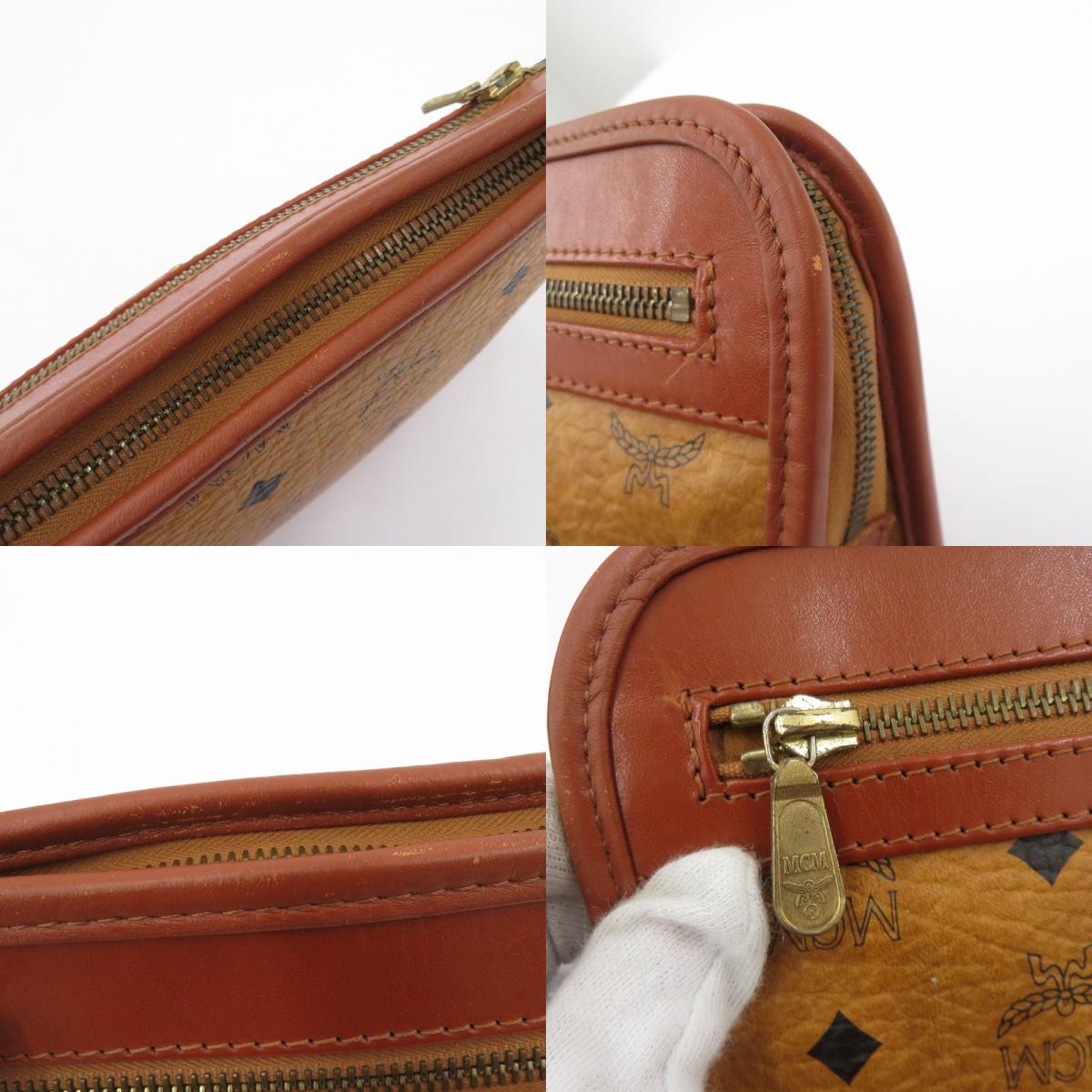 MCM | エム・シー・エム ヴィセトス セカンドバッグ ブラウン【瀬戸大橋店】