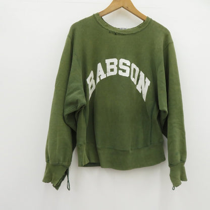 Champion | チャンピオン REVERSE WEAVE/BABSON 90S スウェット グリーン サイズ：L【瀬戸大橋店】