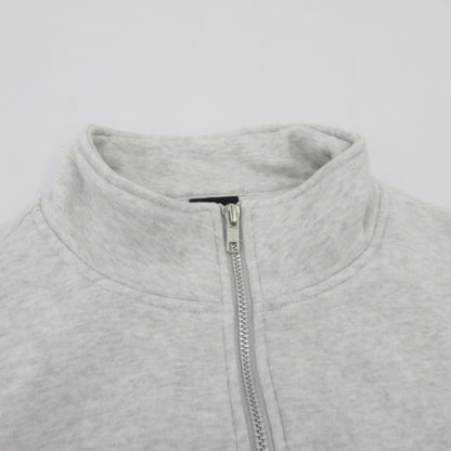 HUF | ハフ ハーフジップ スウェット グレー サイズ：L【瀬戸大橋店】