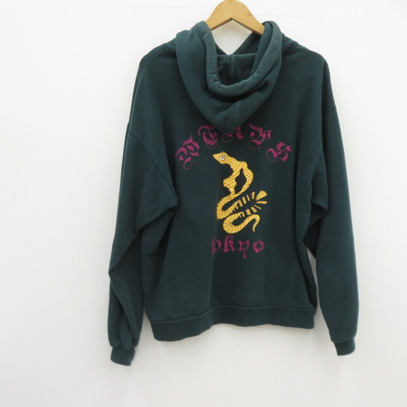 W)TAPS | ダブルタップス DTOM SWEAT PARKA 19AW パーカー グリーン サイズ：4【瀬戸大橋店】