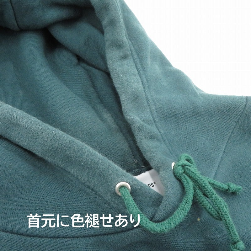W)TAPS | ダブルタップス DTOM SWEAT PARKA 19AW パーカー グリーン サイズ：4【瀬戸大橋店】