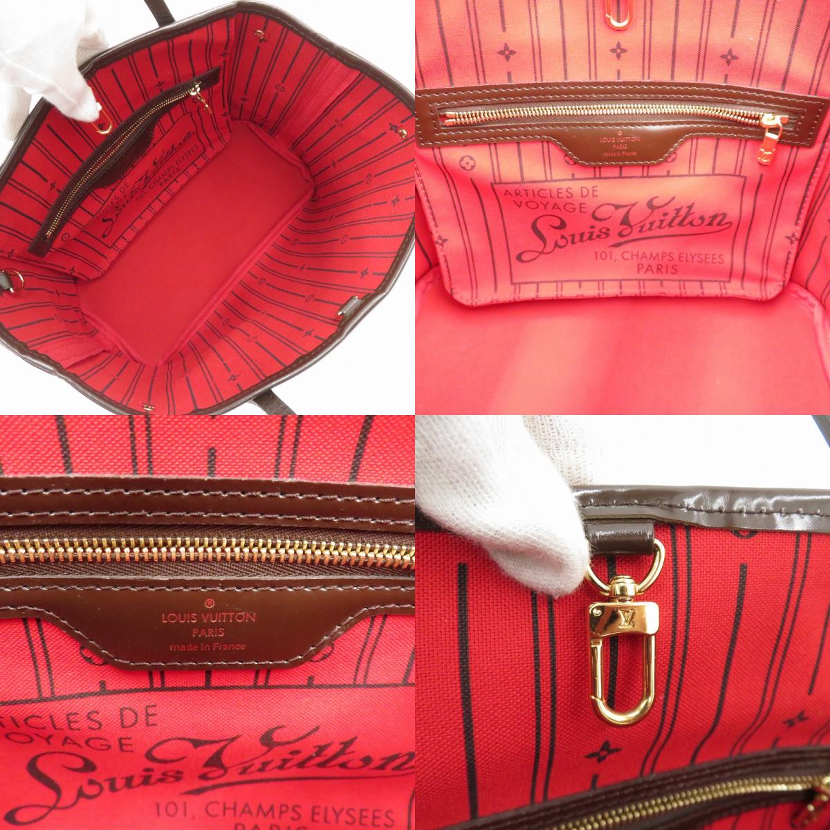 LOUIS VUITTON | ルイ・ヴィトン ダミエ エベヌ ネヴァーフル PM トートバッグ N51109 ブラウン【瀬戸大橋店】