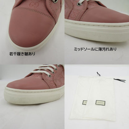 GUCCI | グッチ GGキャンバス スニーカー 426187 ピンク サイズ：表記サイズ(EU)【瀬戸大橋店】