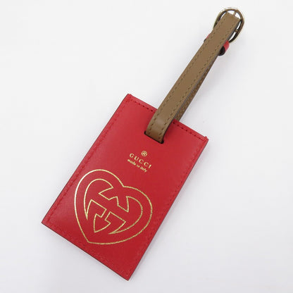 GUCCI | グッチ ラゲッジタグ その他小物 レッド【瀬戸大橋店】