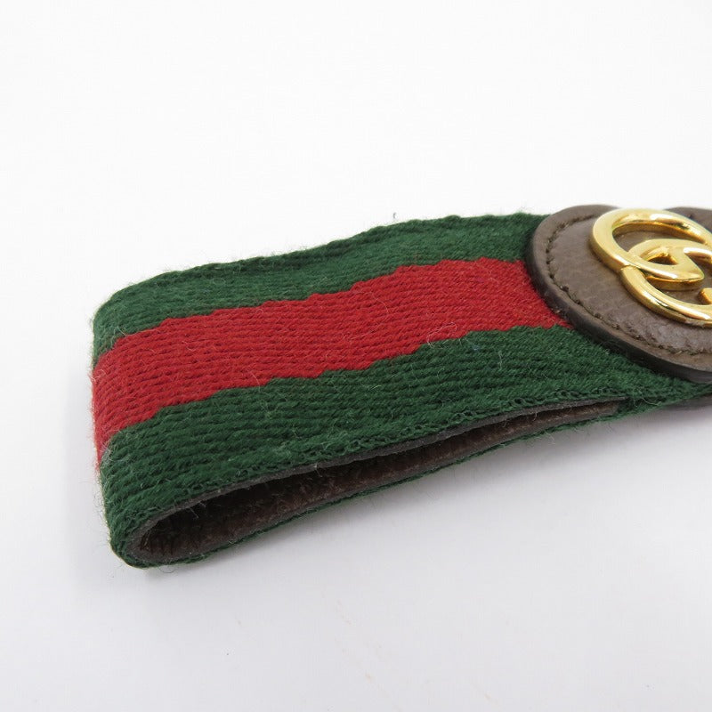 GUCCI | グッチ オフィディア キーチェーン キーホルダー 523161・479292 グリーン【瀬戸大橋店】