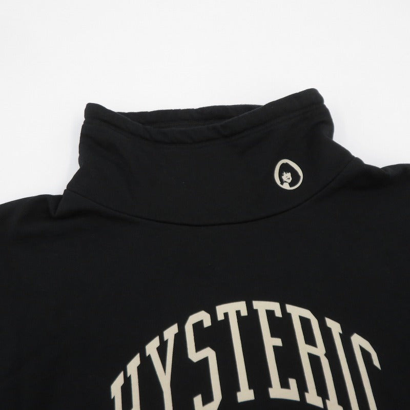 HYSTERIC GLAMOUR | ヒステリックグラマー HYS DOPE スウェット 02213CS06 ブラック サイズ：S【瀬戸大橋店】