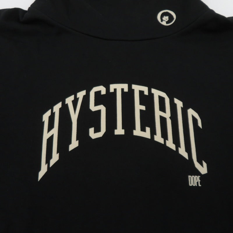 HYSTERIC GLAMOUR | ヒステリックグラマー HYS DOPE スウェット 02213CS06 ブラック サイズ：S【瀬戸大橋店】