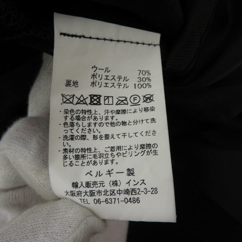 BASISBROEK | バージズブルック ウールコート その他アウター ブラック サイズ：1【瀬戸大橋店】