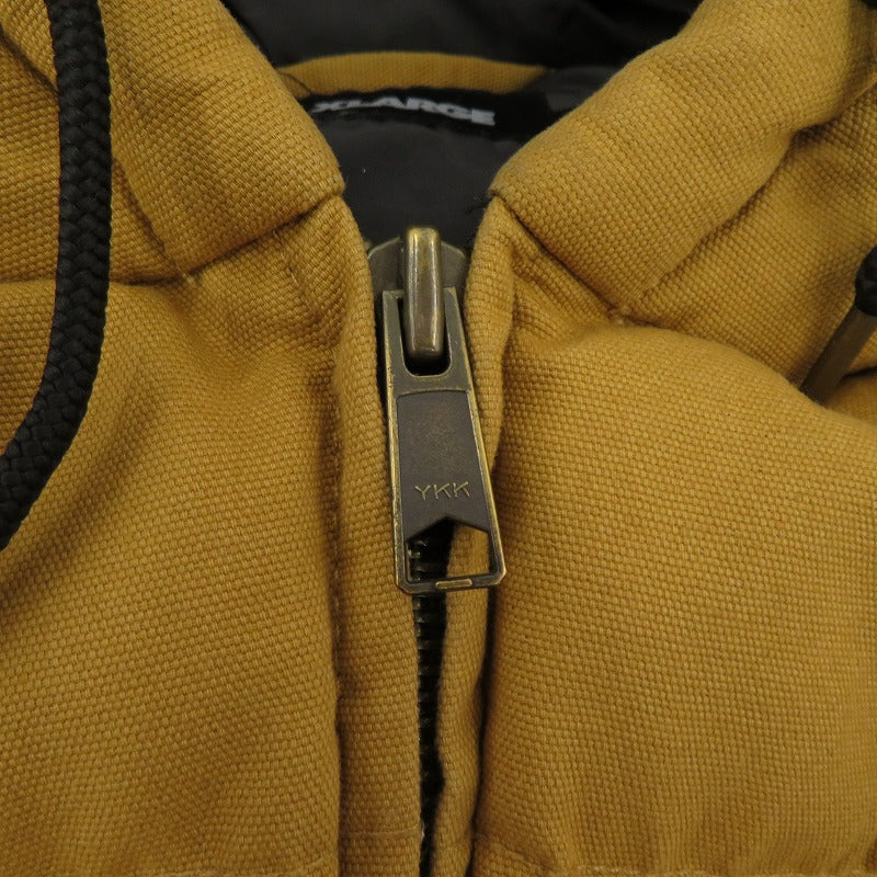 X-LARGE | エクストララージ ACTIVE DUCK PUFFER JACKET 中綿ジャケット 101224021008 ベージュ サイズ：XL【瀬戸大橋店】
