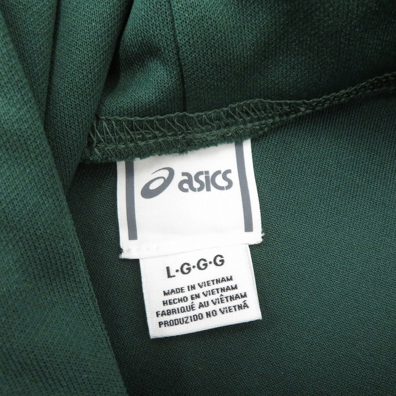 asics | アシックス HOODIE パーカー 2203A334 グリーン サイズ：L【瀬戸大橋店】