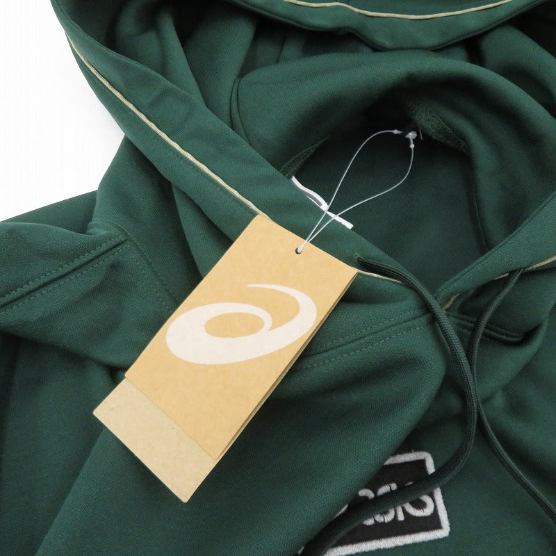 asics | アシックス HOODIE パーカー 2203A334 グリーン サイズ：L【瀬戸大橋店】