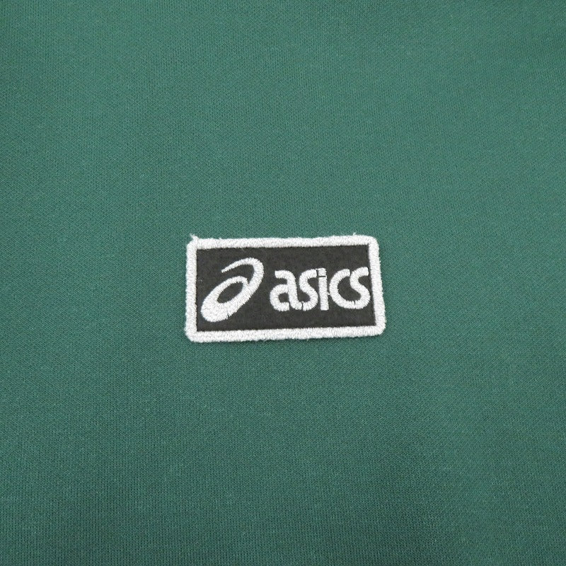 asics | アシックス HOODIE パーカー 2203A334 グリーン サイズ：L【瀬戸大橋店】