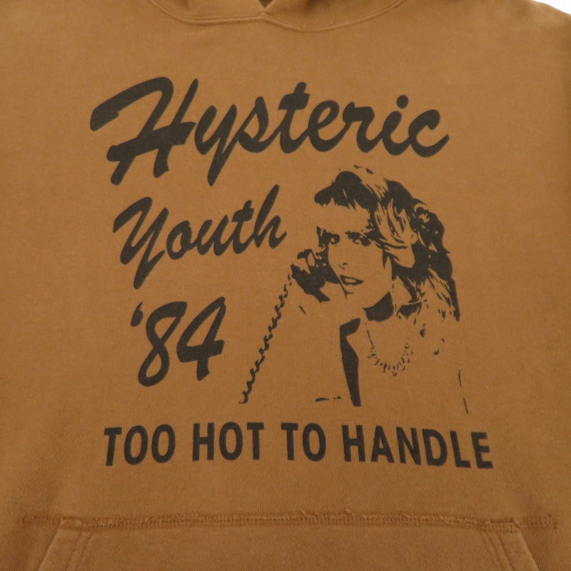 HYSTERIC GLAMOUR | ヒステリックグラマー TOO HOT TO HANDLE ワンピース 01221CO06 ブラウン サイズ：FreeSize【瀬戸大橋店】