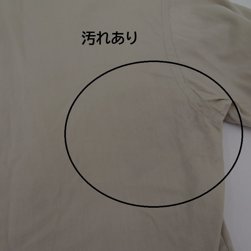 MUYA 長袖シャツ ベージュ サイズ：2【瀬戸大橋店】