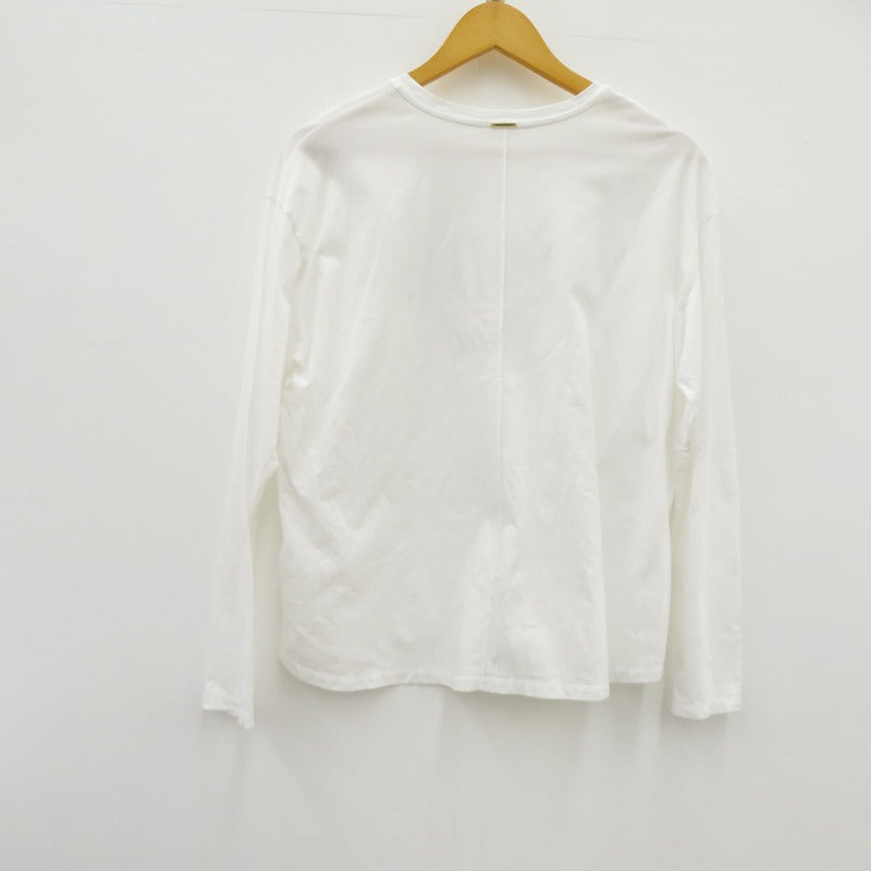 MICA&DEAL | マイカアンドディール ロゴ カットソー 長袖Ｔシャツ 012619022 ホワイト サイズ：FreeSize【瀬戸大橋店】
