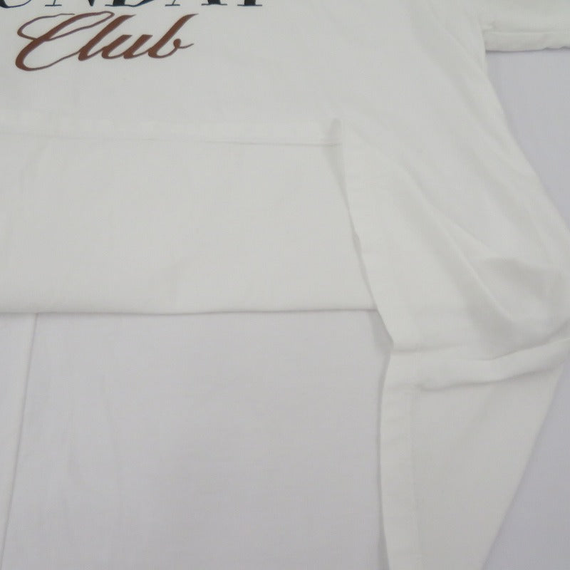 MICA&DEAL | マイカアンドディール ロゴ カットソー 長袖Ｔシャツ 012619022 ホワイト サイズ：FreeSize【瀬戸大橋店】
