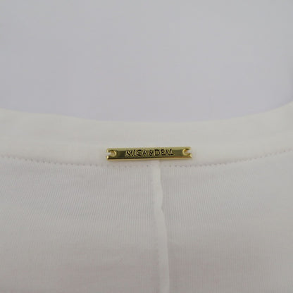 MICA&DEAL | マイカアンドディール ロゴ カットソー 長袖Ｔシャツ 012619022 ホワイト サイズ：FreeSize【瀬戸大橋店】