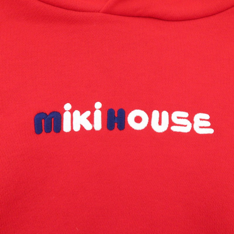 MIKI HOUSE パーカー レッド サイズ：S【瀬戸大橋店】