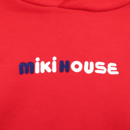 MIKI HOUSE パーカー レッド サイズ：S【瀬戸大橋店】