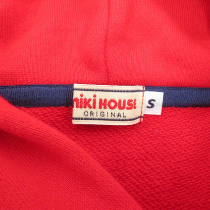 MIKI HOUSE パーカー レッド サイズ：S【瀬戸大橋店】