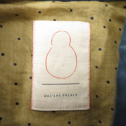 Pal'las Palace インディゴ ダブルブレストロングコート その他アウター ネイビー サイズ：3【瀬戸大橋店】