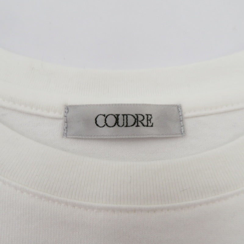 COUDRE 長袖Ｔシャツ CD-128 ホワイト サイズ：不明【瀬戸大橋店】