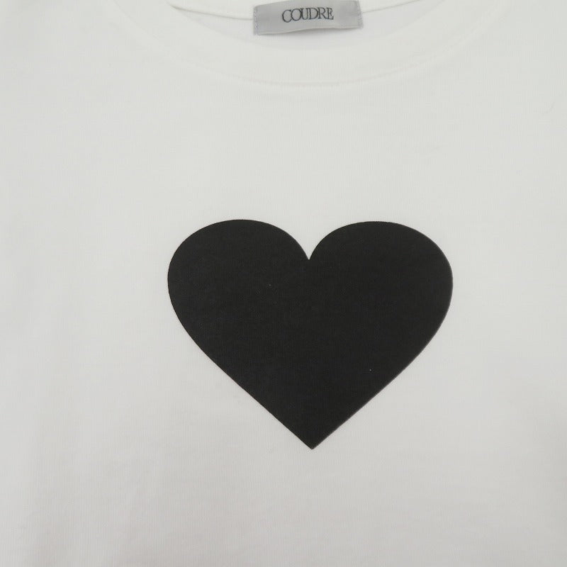COUDRE 長袖Ｔシャツ CD-128 ホワイト サイズ：不明【瀬戸大橋店】