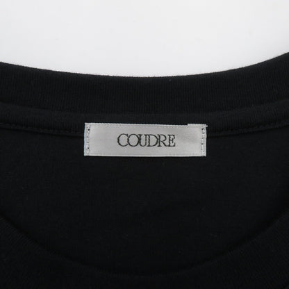 COUDRE ハートプリント 長袖Ｔシャツ CD-128 ブラック サイズ：不明【瀬戸大橋店】