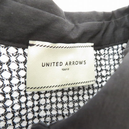 UNITED ARROWS | ユナイテッドアローズ エンブロイダリーコンビ ショートスリーブブラウス ブラウス 1516-162-1577 ホワイト サイズ：不明【瀬戸大橋店】