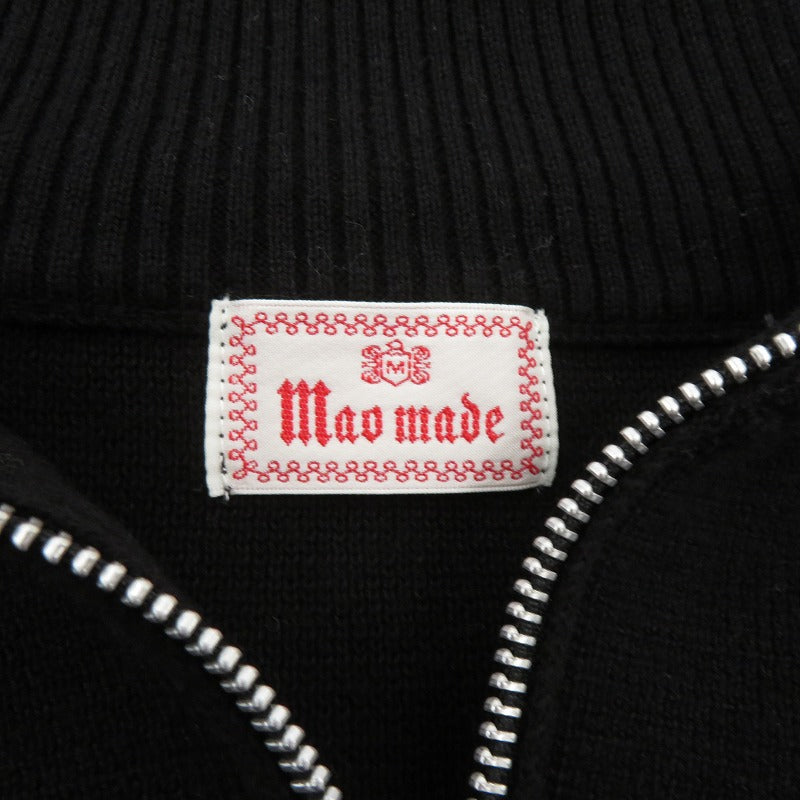 maomade ボリュームスリーブダブルジャケット その他アウター 441128 ブラック サイズ：FreeSize【瀬戸大橋店】