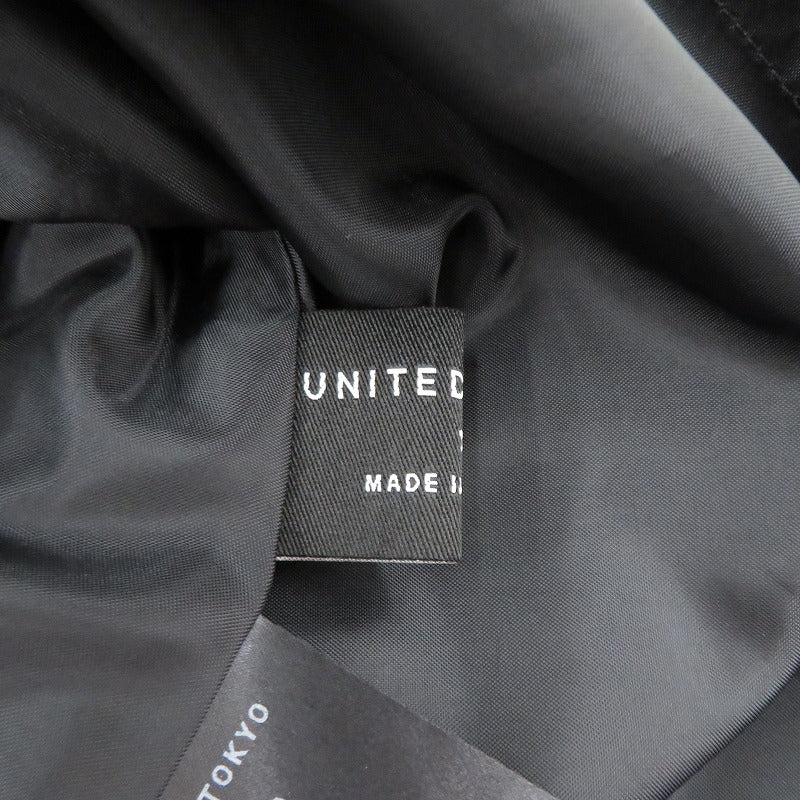 UNITED TOKYO | ユナイテッドトウキョウ ペクリアーシャツワンピース ワンピース 143111008 ブラック サイズ：1【瀬戸大橋店】