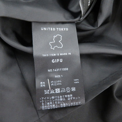 UNITED TOKYO | ユナイテッドトウキョウ ペクリアーシャツワンピース ワンピース 143111008 ブラック サイズ：1【瀬戸大橋店】