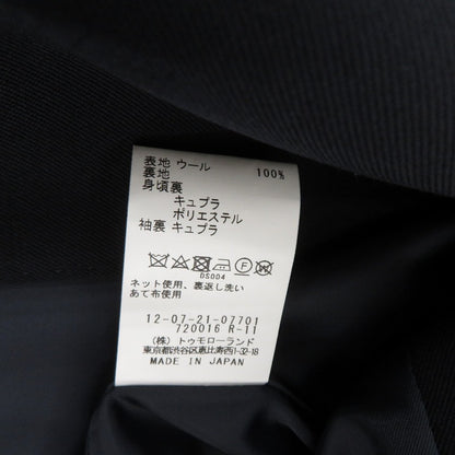 MACPHEE | マカフィー ウールギャバジン ダブルブレストジャケット その他アウター 12-07-21-07701 ネイビー サイズ：34【瀬戸大橋店】