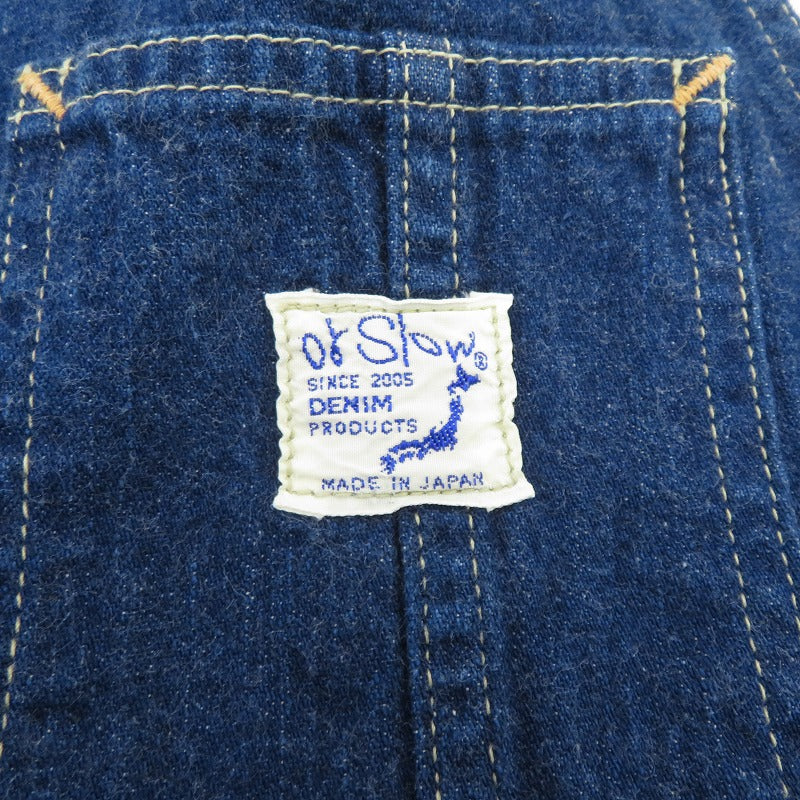 orSlow | オアスロウ オーバーオール ブルー サイズ：XXS【瀬戸大橋店】