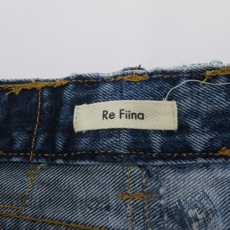 Re Fiina ×Levi's リメイクデニムスカート スカート ブルー サイズ：38【瀬戸大橋店】