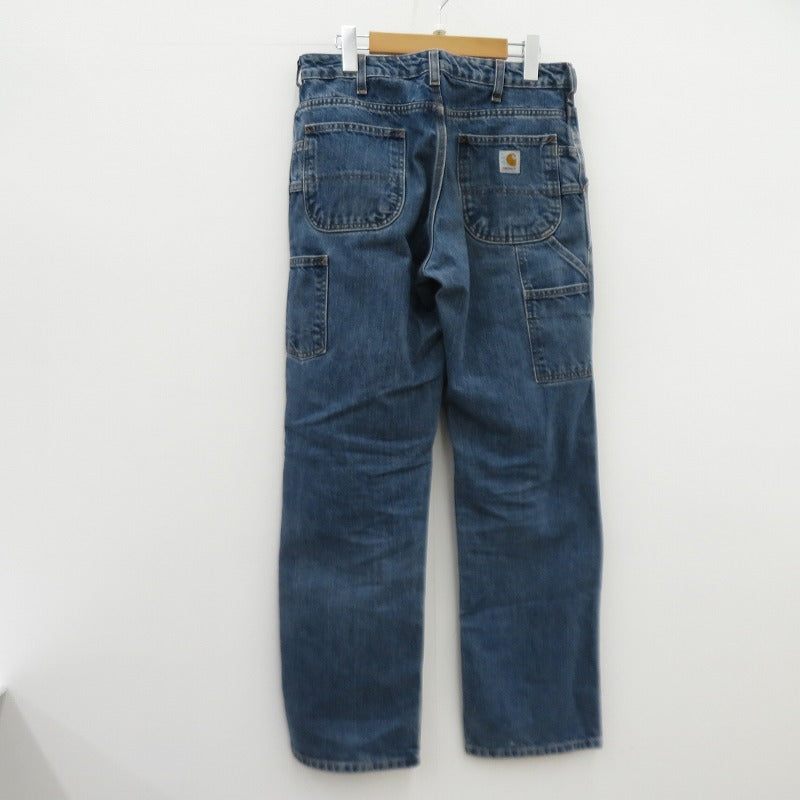 Carhartt | カーハート Washed Denim Dungaree デニムパンツ WB013 VIO ブルー サイズ：32【瀬戸大橋店】