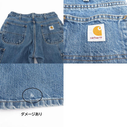 Carhartt | カーハート Washed Denim Dungaree デニムパンツ WB013 VIO ブルー サイズ：32【瀬戸大橋店】