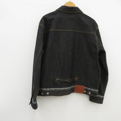 EVISU | エヴィス ロゴ/カモメ刺繍 ジャケット デニム 2ESHTM6DJ1001 ブルー サイズ：XL【瀬戸大橋店】