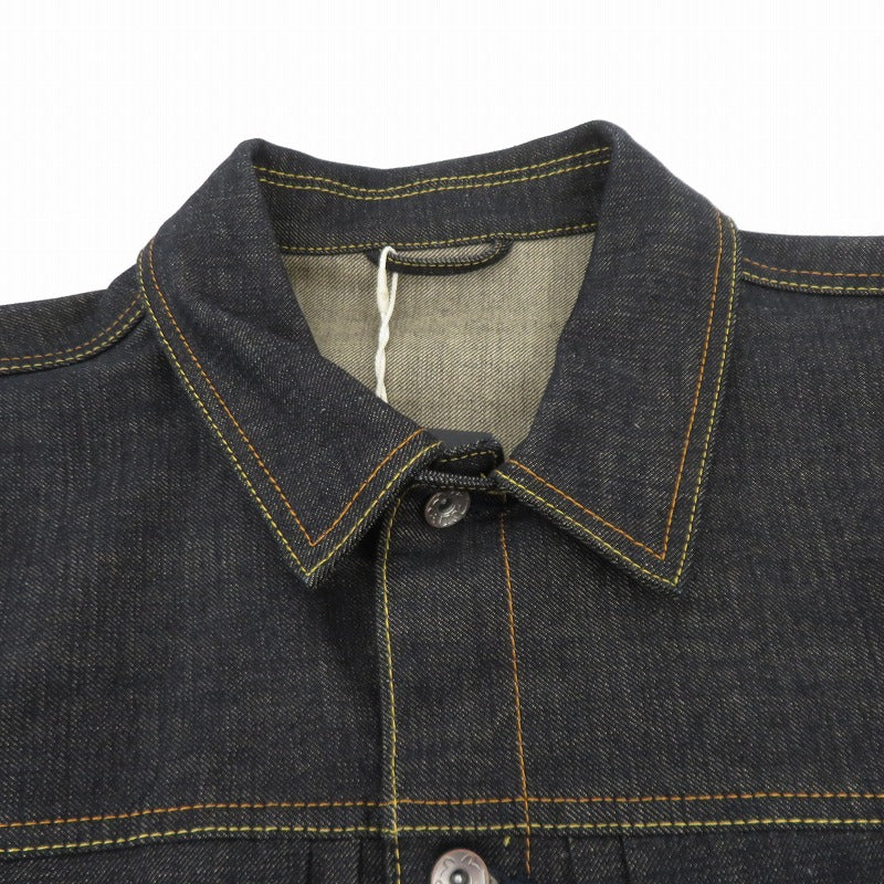 EVISU | エヴィス ロゴ/カモメ刺繍 ジャケット デニム 2ESHTM6DJ1001 ブルー サイズ：XL【瀬戸大橋店】