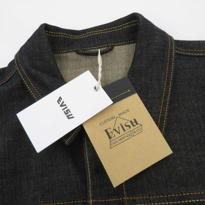 EVISU | エヴィス ロゴ/カモメ刺繍 ジャケット デニム 2ESHTM6DJ1001 ブルー サイズ：XL【瀬戸大橋店】