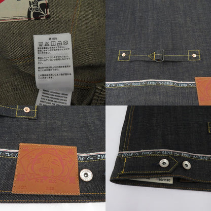 EVISU | エヴィス ロゴ/カモメ刺繍 ジャケット デニム 2ESHTM6DJ1001 ブルー サイズ：XL【瀬戸大橋店】