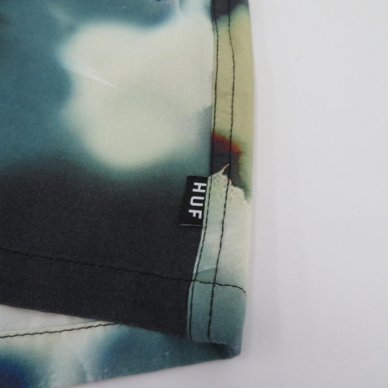 HUF | ハフ Abstract S/s Resort Top Sycamore 半袖シャツ BU00119 マルチカラー サイズ：L【瀬戸大橋店】